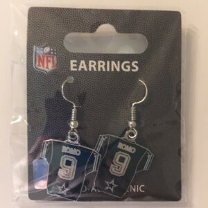 Dallas Cowboys Romo Earrings